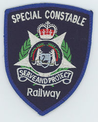 constable railway special australia foreign patch australian